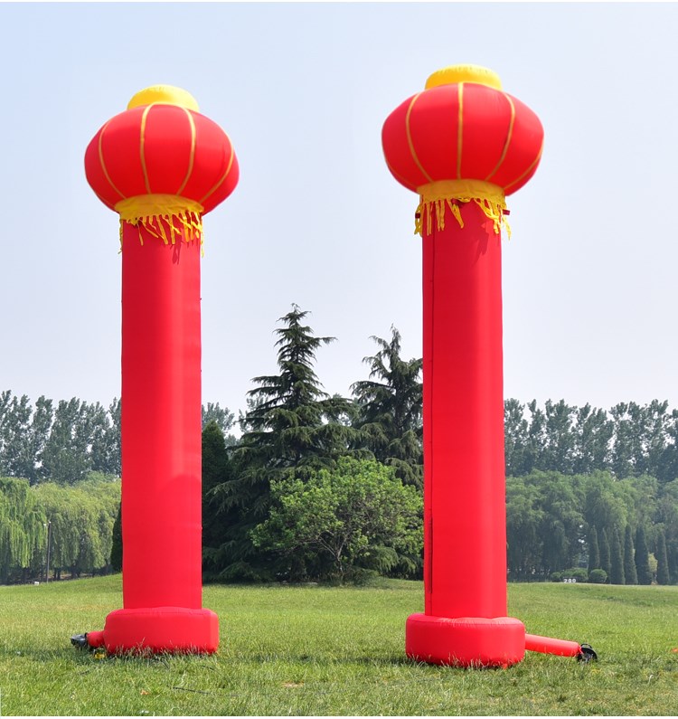 秦州庆典灯笼柱